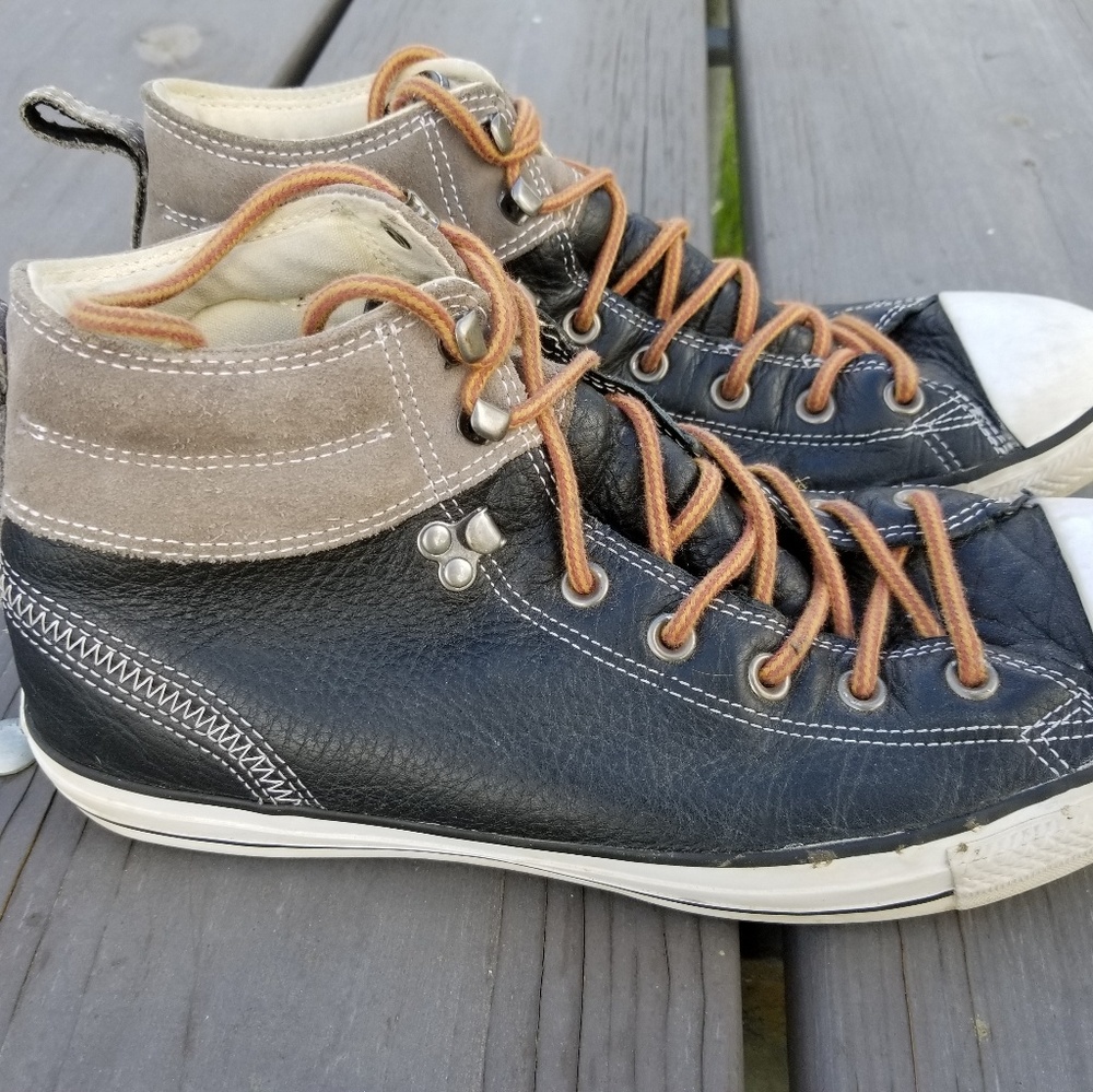 All Star Converse Black leather